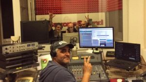 Gli studi di Radio Savona Sound